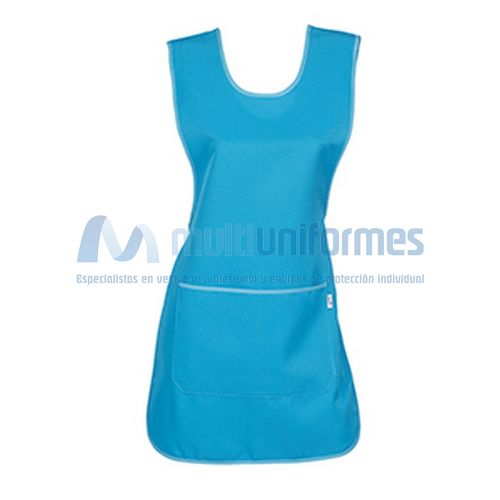 Casulla con bolsillo 100% poliester (613) Saraga Pol Turquesa Talla Única