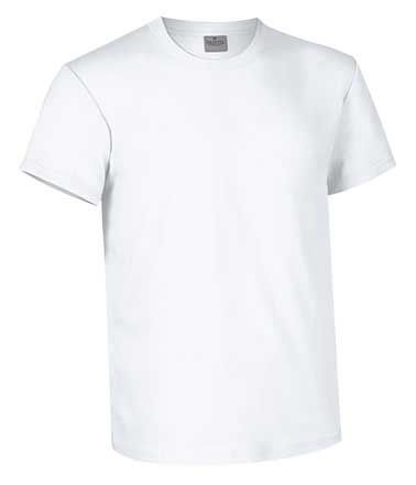 Camiseta infantil manga corta 160 grs. 100% algodn. Blanco Talla 1
