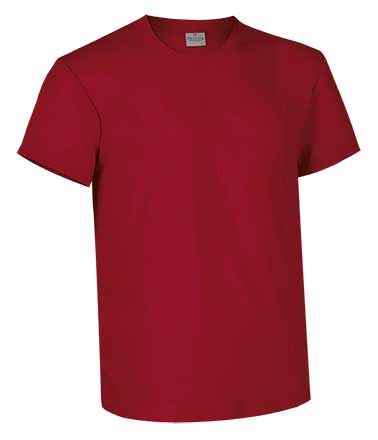 Camiseta infantil manga corta 160 grs. 100% algodn. Rojo Talla 1