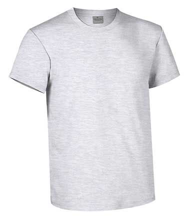 Camiseta infantil manga corta 160 grs. 100% algodn. Gris Vigor Talla 1