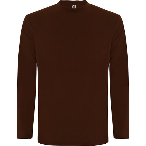 Camiseta unisex de manga larga Mod. EXTREME (87) Chocolate Talla S