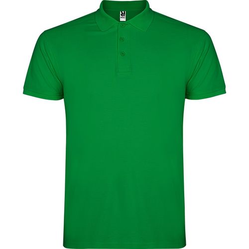 Polo de hombre de manga corta Mod. STAR (216) Verde Tropical Talla S
