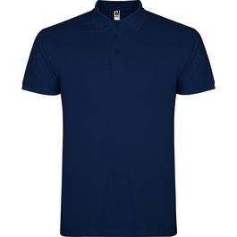 Polo unisex Mod. STAR AZUL MARINO