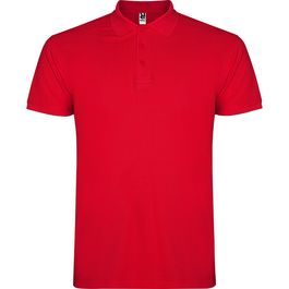 Polo unisex Mod. STAR ROJO