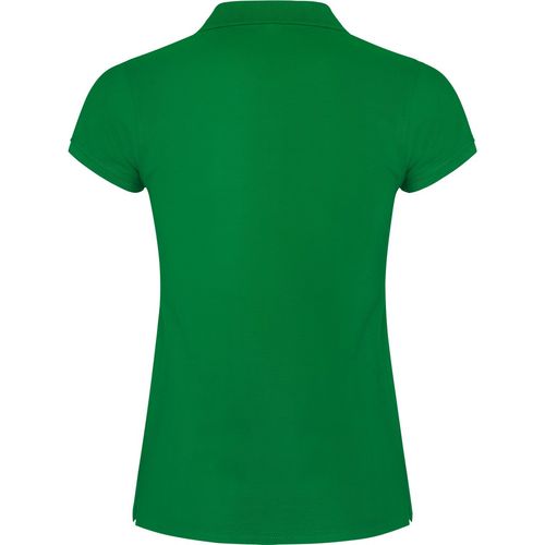 Polo de manga corta de mujer Mod. STAR WOMAN (216) Verde Tropical Talla S