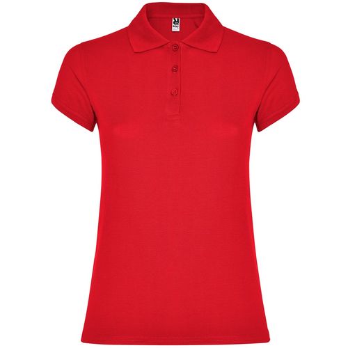 Polo de manga corta de mujer Mod. STAR WOMAN (60) Rojo  Talla S