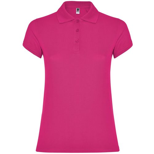 Polo de manga corta de mujer Mod. STAR WOMAN (78) Rosetón Talla S