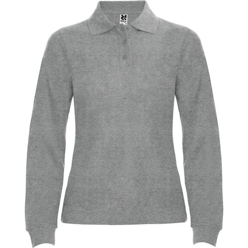 	Polo de manga larga de mujer Mod. ESTRELLA W (58) Gris Vigor  Talla S