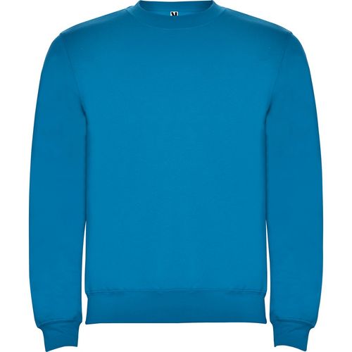 Sudadera con cuello redondo Mod. CLÁSICA (100) Azul Océano Talla M