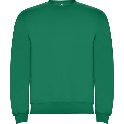 Sudadera con cuello redondo Mod. CLÁSICA (20) Verde Kelly Talla S