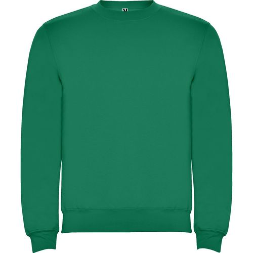 Sudadera con cuello redondo Mod. CLSICA (20) Verde Kelly Talla S