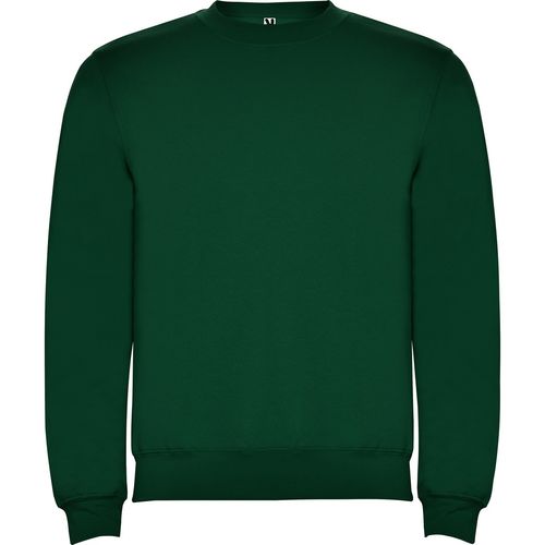 Sudadera con cuello redondo Mod. CLÁSICA (56) Verde Botella Talla M