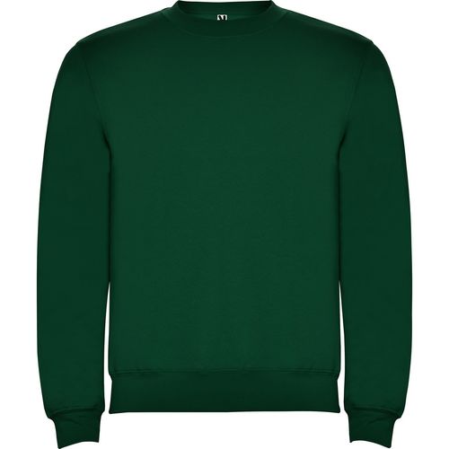 Sudadera con cuello redondo Mod. CLSICA (56) Verde Botella Talla M