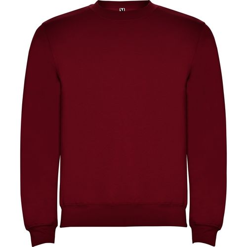 Sudadera con cuello redondo Mod. CLÁSICA (57) Granate  Talla L