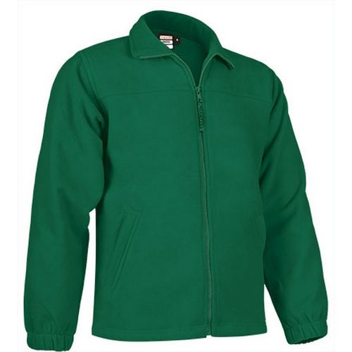 Chaqueta polar con cremallera 300 grs. Verde Kelly Talla S