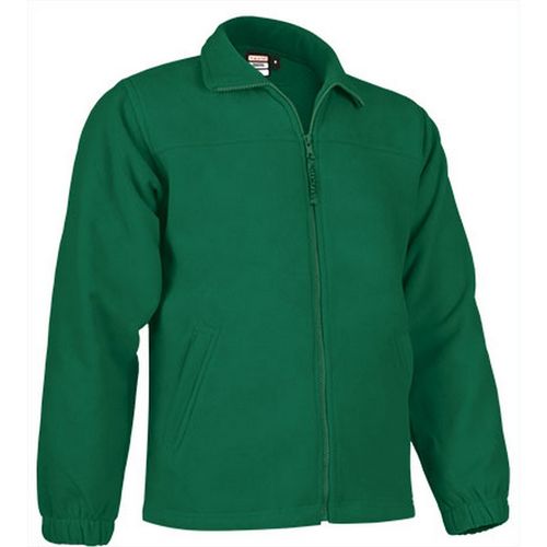 Chaqueta polar con cremallera 300 grs. Verde Kelly Talla M