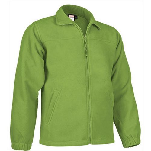 Chaqueta polar con cremallera 300 grs. Verde Manzana Talla L
