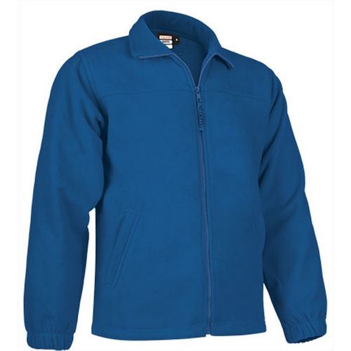 Chaqueta polar con cremallera 300 grs. Azul Royal Talla S