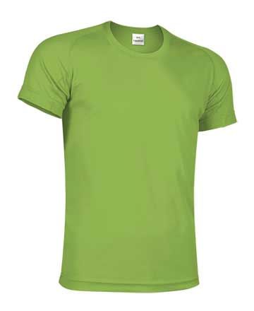 Camiseta tcnica infantil manga corta 150 grs. Verde Manzana Talla 4/5