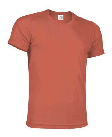 Camiseta tcnica infantil manga corta 150 grs. Naranja Fluor Talla 4/5