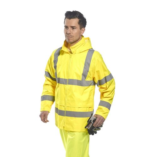 Chubasquero de alta visibilidad Amarillo Fluor Talla 3XL