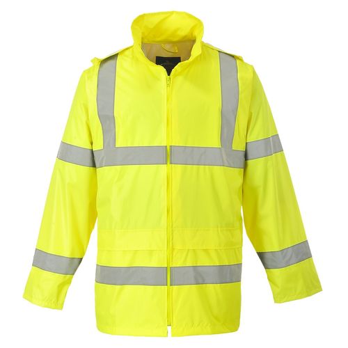 Chubasquero de alta visibilidad Amarillo Fluor Talla 3XL