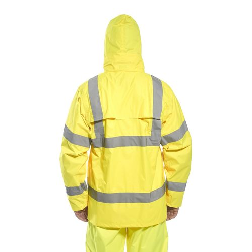 Chubasquero de alta visibilidad Amarillo Fluor Talla 3XL