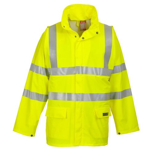 Chubasquero de alta visibilidad Mod. SEALTEX FLAME Amarillo Fluor Talla XS