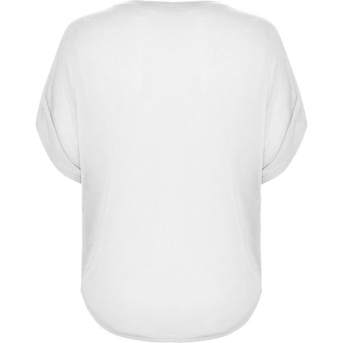 Camiseta de chica de manga corta Mod. VITA (01) Blanco Talla S
