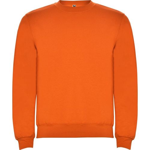 Sudadera con cuello redondo Mod. CLÁSICA (31) Naranja  Talla M