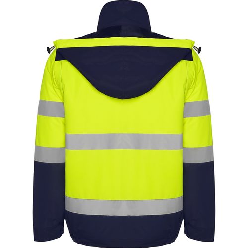 Cazadora de alta visibilidad Mod. EPSYLON Azul Marino / Amarillo Fluor (1/20) Talla M