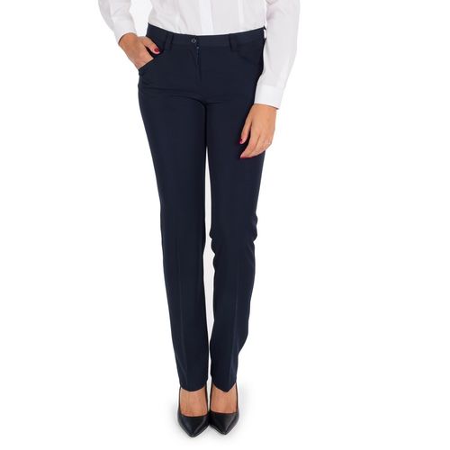 Pantalón de señora bioelastic con bolsillos (104) Marino Talla 38
