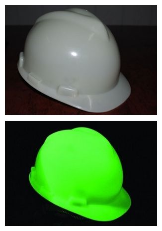 Casco fotoluminiscente Mod. ENDURANCE GLOWTEX