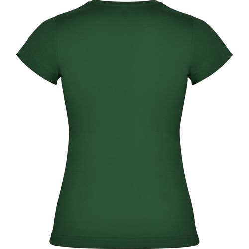 Camiseta de manga corta de mujer Mod. JAMAICA (56) Verde Botella Talla XXL