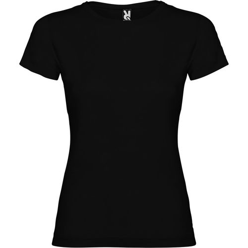 Camiseta de manga corta de mujer Mod. JAMAICA (02) Negro Talla M