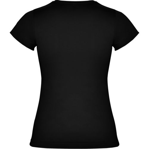 Camiseta de manga corta de mujer Mod. JAMAICA (02) Negro Talla M