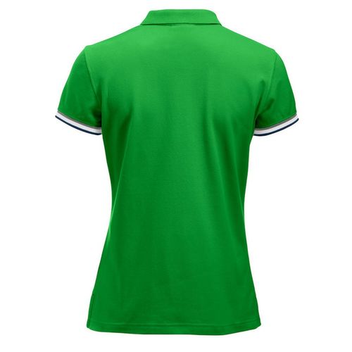 Polo de manga corta Mod. NEWTON LADIES Verde manzana (605) Talla M