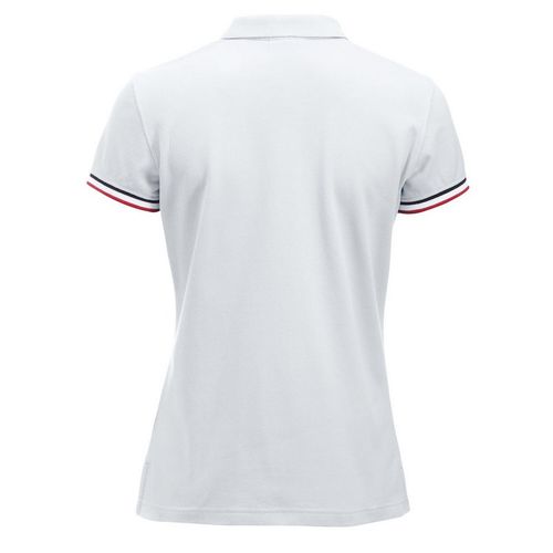 Polo de manga corta Mod. NEWTON LADIES Blanco (00) Talla S