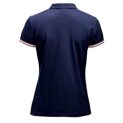Polo de manga corta Mod. NEWTON LADIES Azul oscuro (580) Talla S