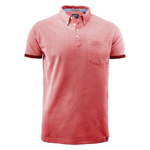 Polo de manga corta Mod. LARKFORD (406) Rojo Marengo Talla XS