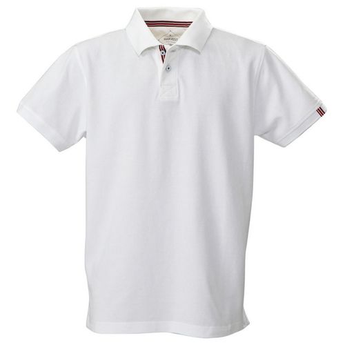 Polo de manga corta Mod. AVON (100) Blanco Talla S