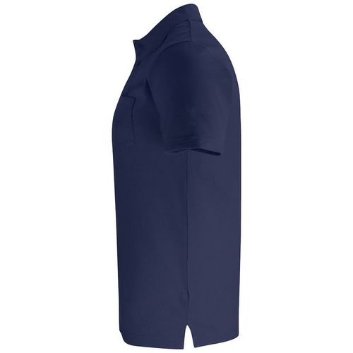 Polo de manga corta con bolsillo Mod. BASIC POCKET Azul oscuro (580) Talla XXL