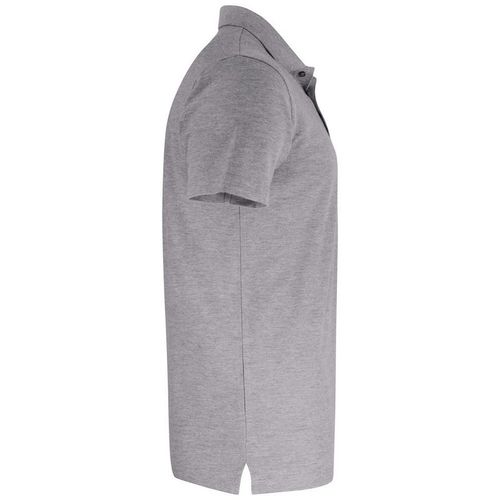 Polo de manga corta con bolsillo Mod. BASIC POCKET Gris jaspeado (95) Talla S
