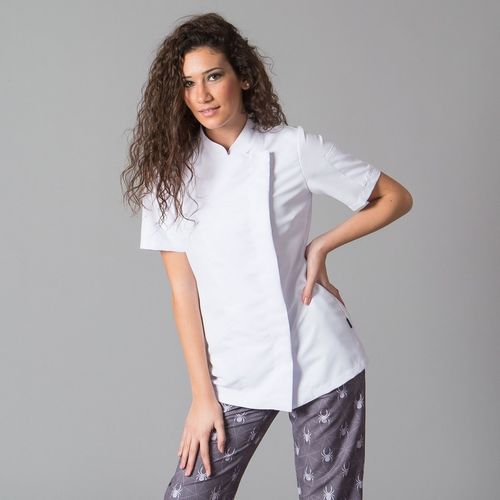 Chaqueta de cocina de mujer Mod. PAZ (101) Blanco Talla L