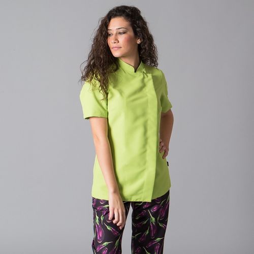 Chaqueta de cocina de mujer Mod. PAZ (127) Pistacho Talla XS