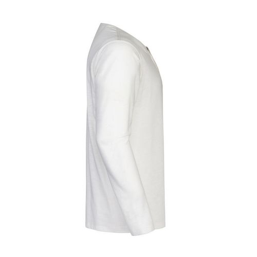 Camiseta de manga larga de caballero Mod. STONETTON (100) Blanco Talla S