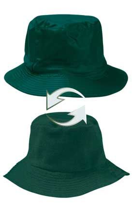 Gorro de agua reversible. Verde Botella Talla Única