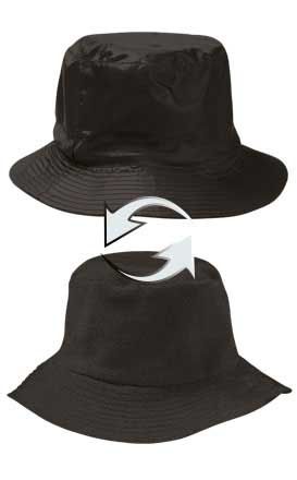 Gorro de agua reversible. Verde Botella Talla Única Negro Talla Única