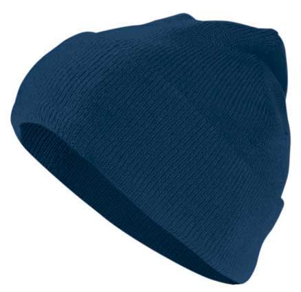 Gorro de punto. Azul Marino Talla nica