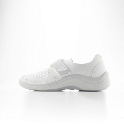 Zapato Mycodeor Velcro de descanso y antideslizante Blanco Talla 39
